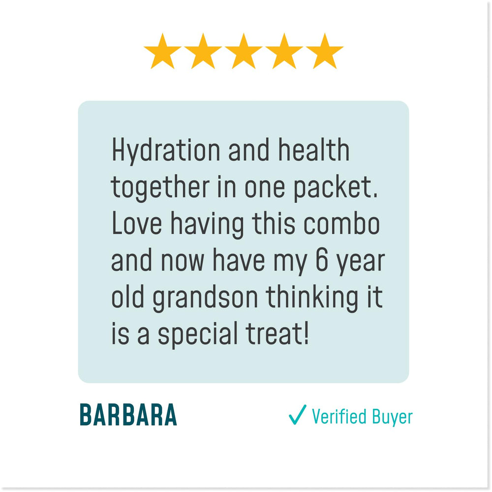 FlavCity Electrolytes Powder Packets - Variety Pack label