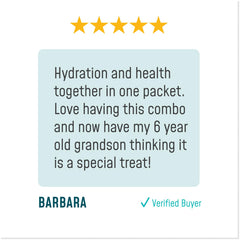 FlavCity Electrolytes Powder Packets - Variety Pack label