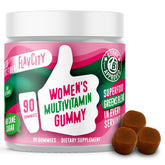 FlavCity Women's Multivitamin Gummy bottle with 90 gummies