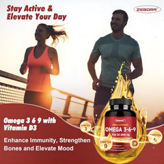 Flaxseed and borage oils included in formula