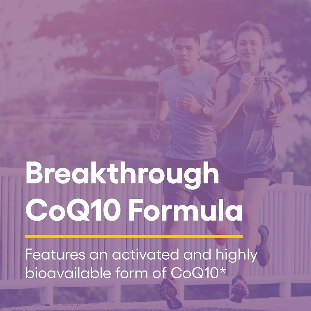 CoQ10 energy support with flaxseed oil
