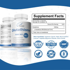 Fleamart Glutathione packaging with bottle and box