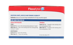 Flexofytol 180-capsule packaging label