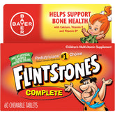 Flintstones complete multivitamin chewables 60-count per bottle hero image