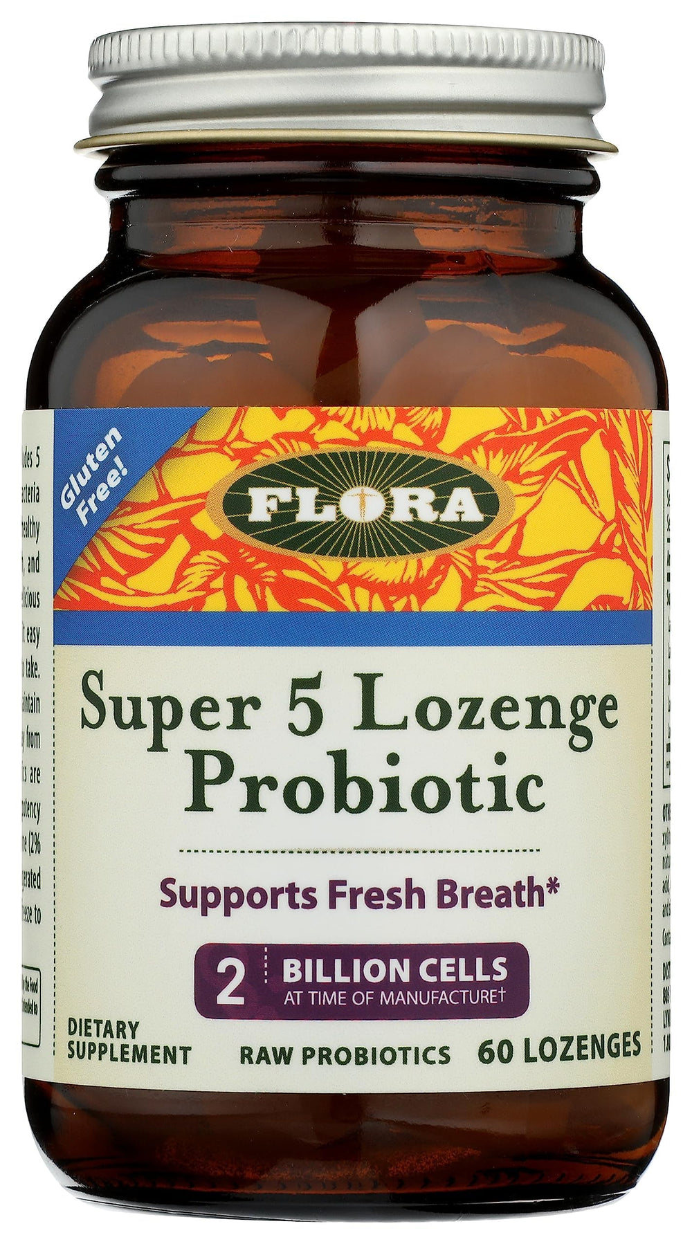 Hero image of Flora Super 5 Raspberry Probiotic Lozenge