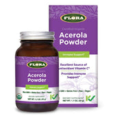 Flora Acerola Powder bottle front view