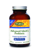 Flora Advanced Adult's Probiotic bottle with 60 capsules