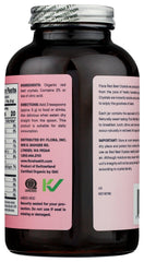 Nutrition label for Flora Organic Red Beet Crystals