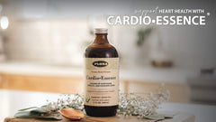 17 oz glass bottle of Flora Cardio-Essence