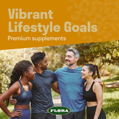 Flora Flax Oil label with certifications