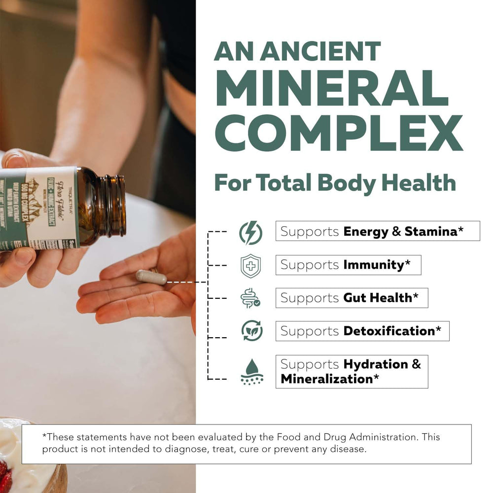 Utah prehistoric deep-earth deposits source material for Flora Fulvic