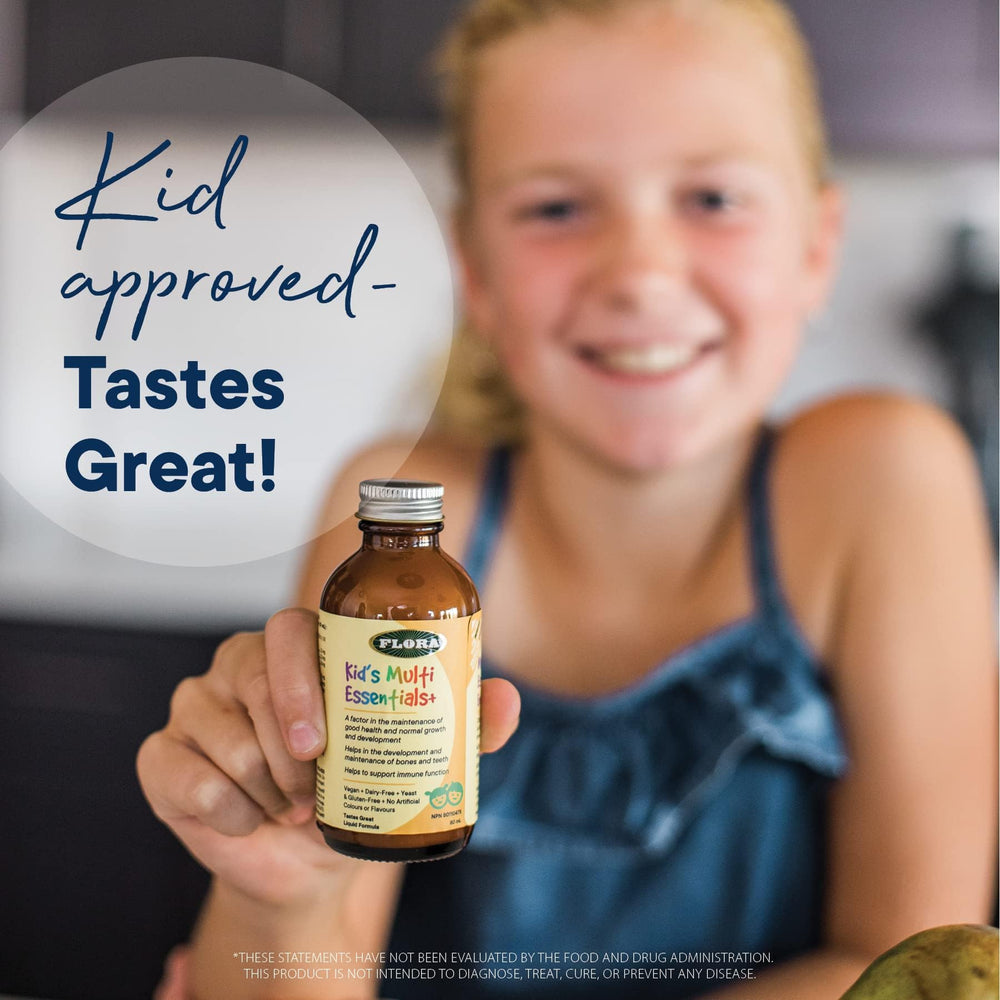 Flora Health branding on product packaging