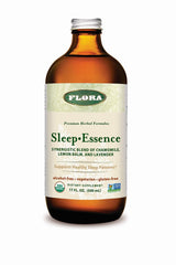 Flora Sleep-Essence 17 oz glass bottle on white background