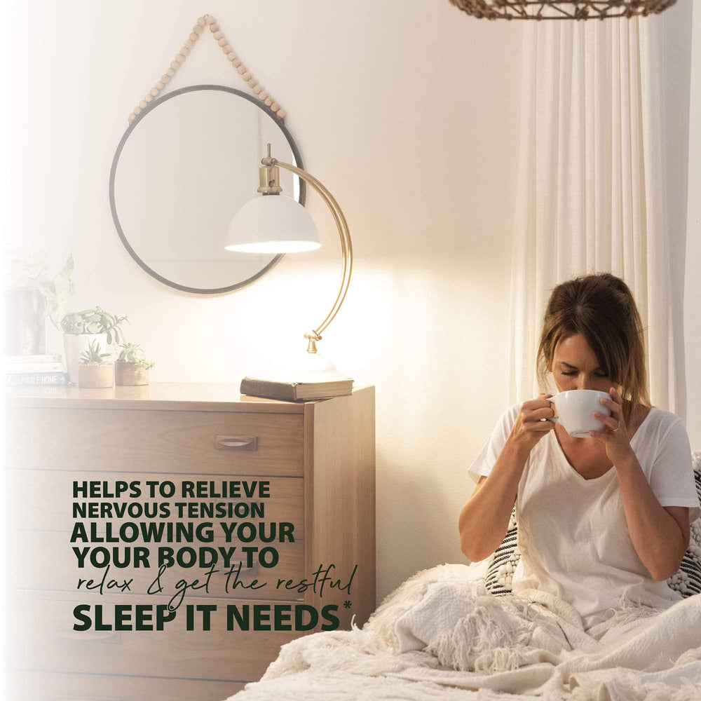 Sleep-Essence bottle with label visible and packaging