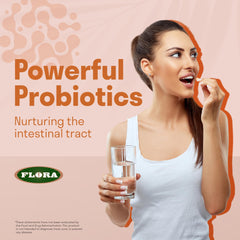 Illustration of the eight probiotic strains in Flora Super Bifido Plus