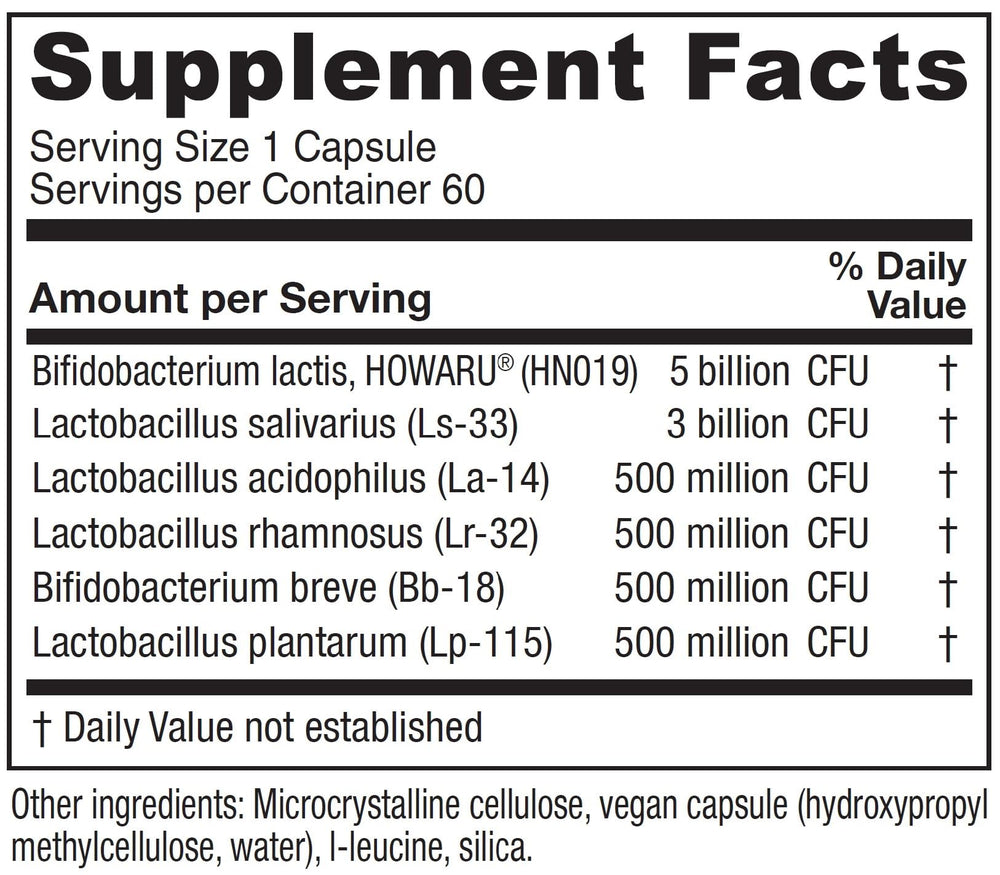 Vitanica Flora Symmetry bottle - back panel with label