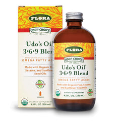 Flora Udo's Choice Omega 369 Oil Blend bottle front view