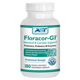 Floracor GI bottle with 180 vegetarian capsules