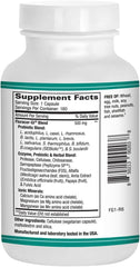 Floracor-GI Probiotic & Enzyme Support bottle and label
