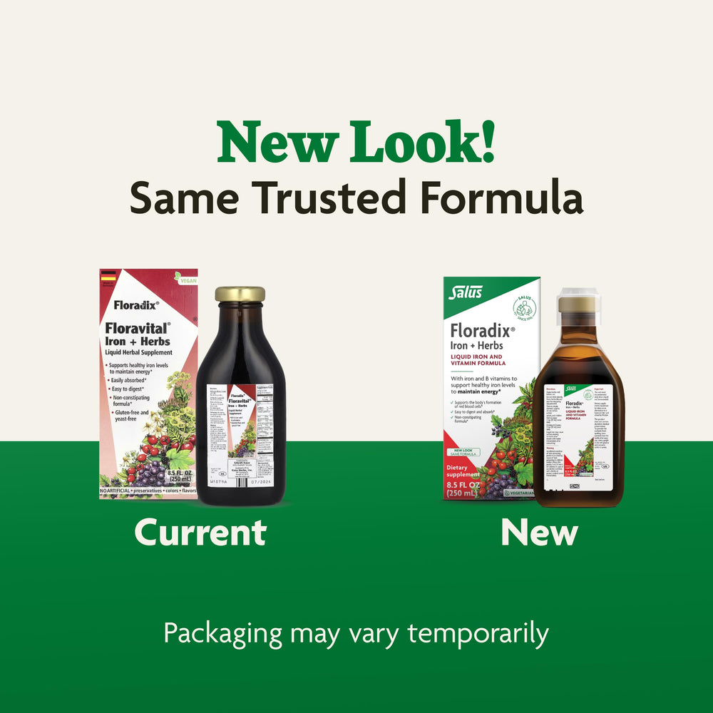 Salus Floradix Iron & Herbs product line hero image