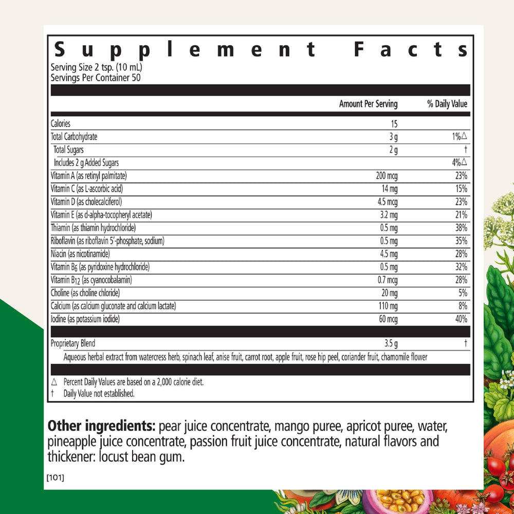Floradix Kinder Love bottle side view