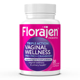 Florajen Women’s Triple-Action Probiotic bottle - front label