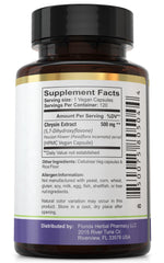 Bottle of Florida Herbal Pharmacy Chrysin 5,7-Dihydroxyflavone 500 mg