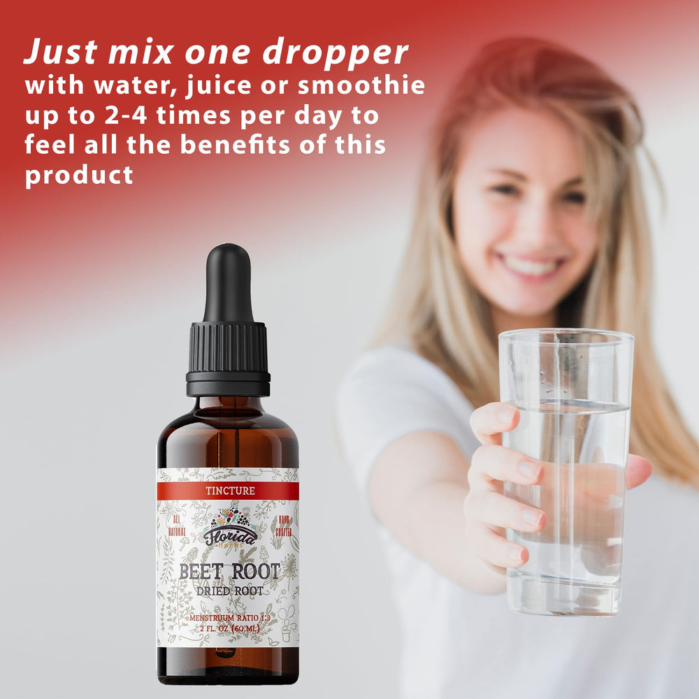 Organic beet root extract bottle