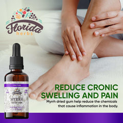 Dropper bottle of Myrrh tincture