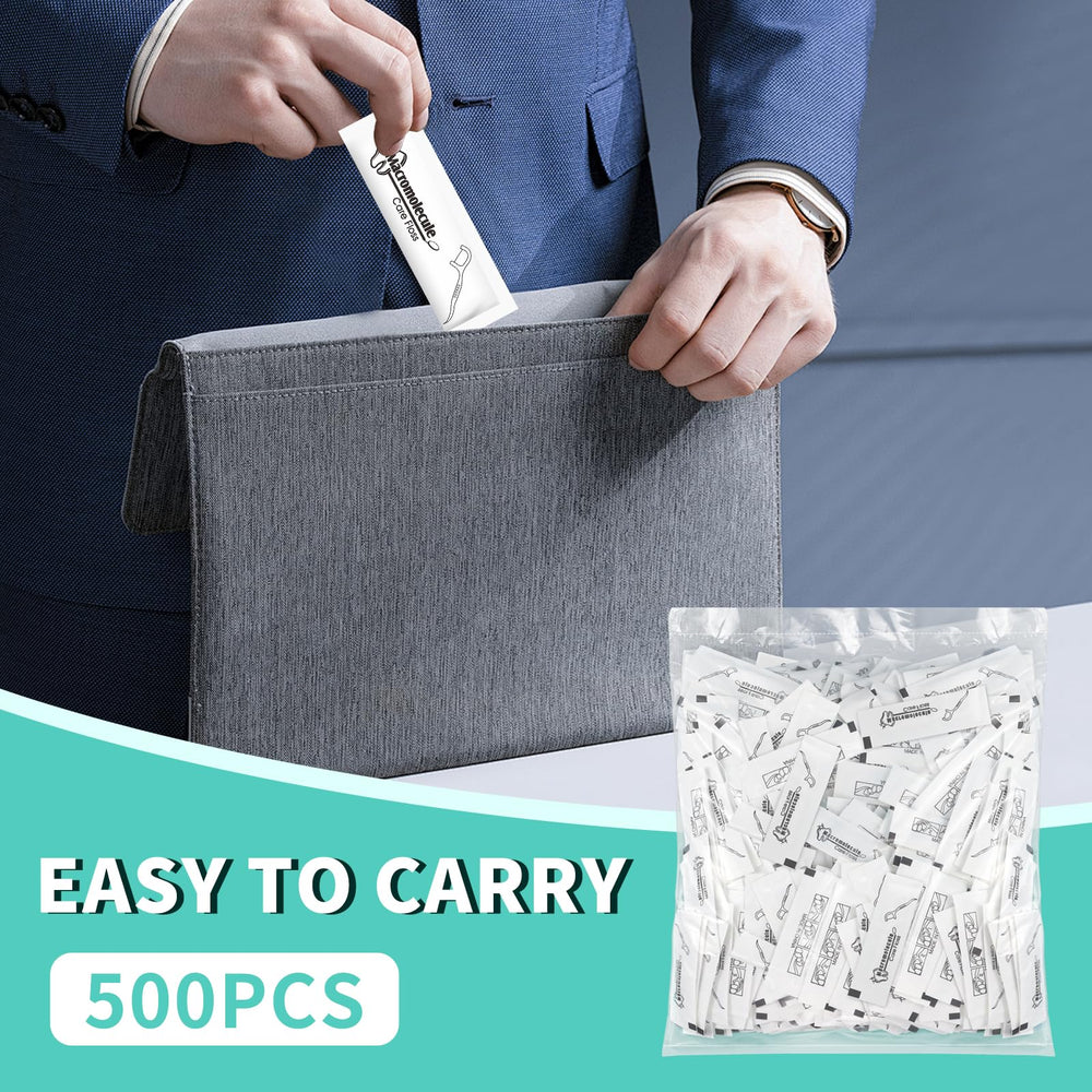 Floss picks suitable for restaurants, hotels, and offices
