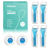 Product front view: Floss Threaders 400 Count 4-Pack