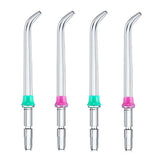 Replacement classic jet tip for Waterpik water flossers set of 4 in assorted colors