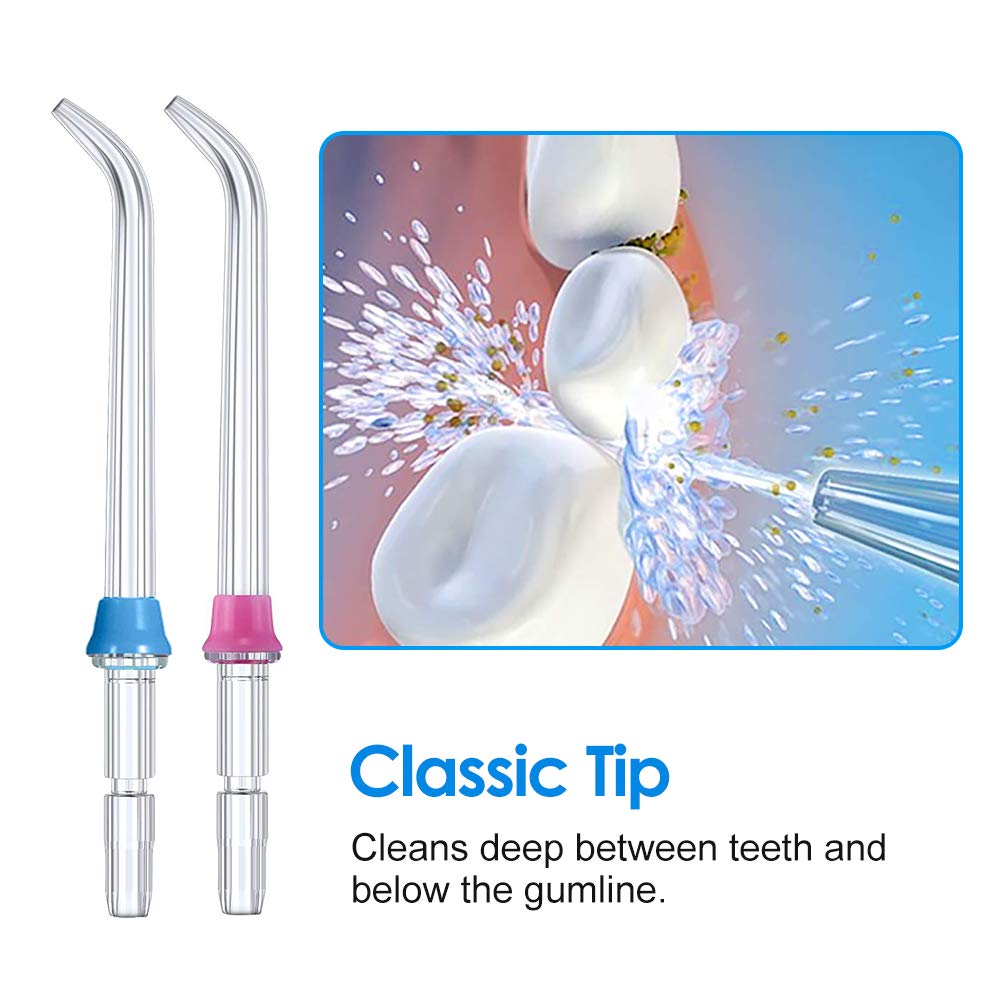 Waterpik compatible flosser tips replacement jet tips for most Water Flosser models