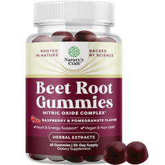 Flow Boosting Beet Root Gummies bottle label