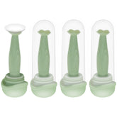 4-pack flower-shaped contact lens removers with storage box