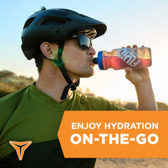 Fluid Tactical grape packet provides zero-sugar hydration for travel and workouts.