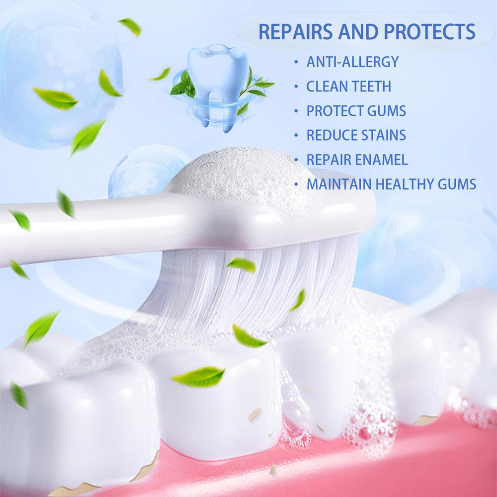 Daily brushing with fluoride-free toothpaste for all ages