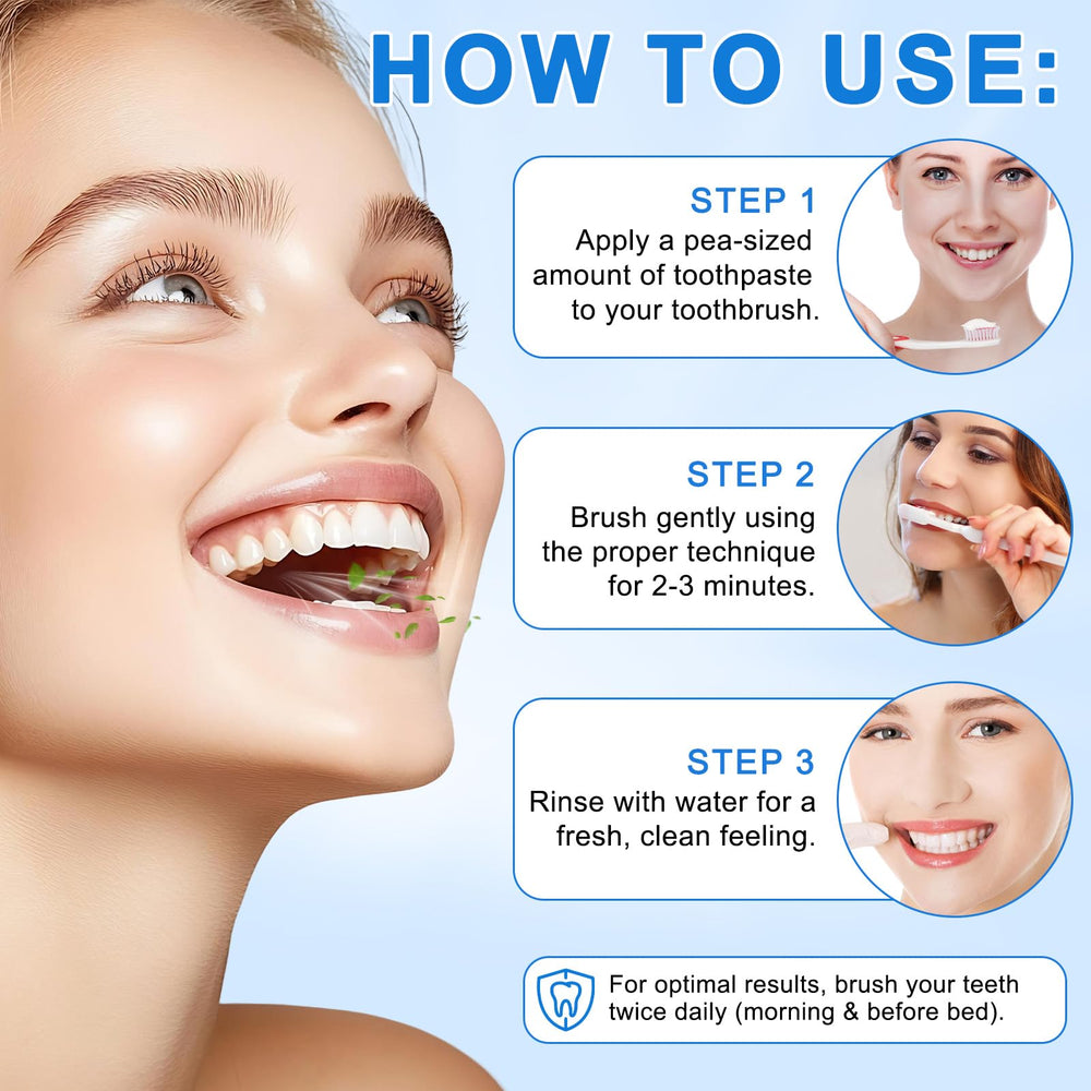 Fluoride-free, natural and safe formula for all ages