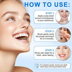 Fluoride-free, natural and safe formula for all ages