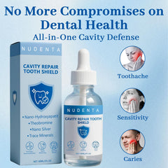 Fluoride-free, safe dental liquid label