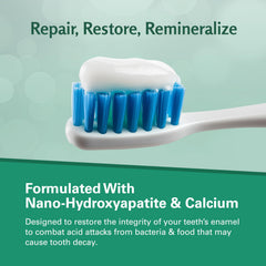 Bottle of fluoride-free toothpaste