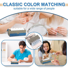 Packaging with 1 travel contact lens case included