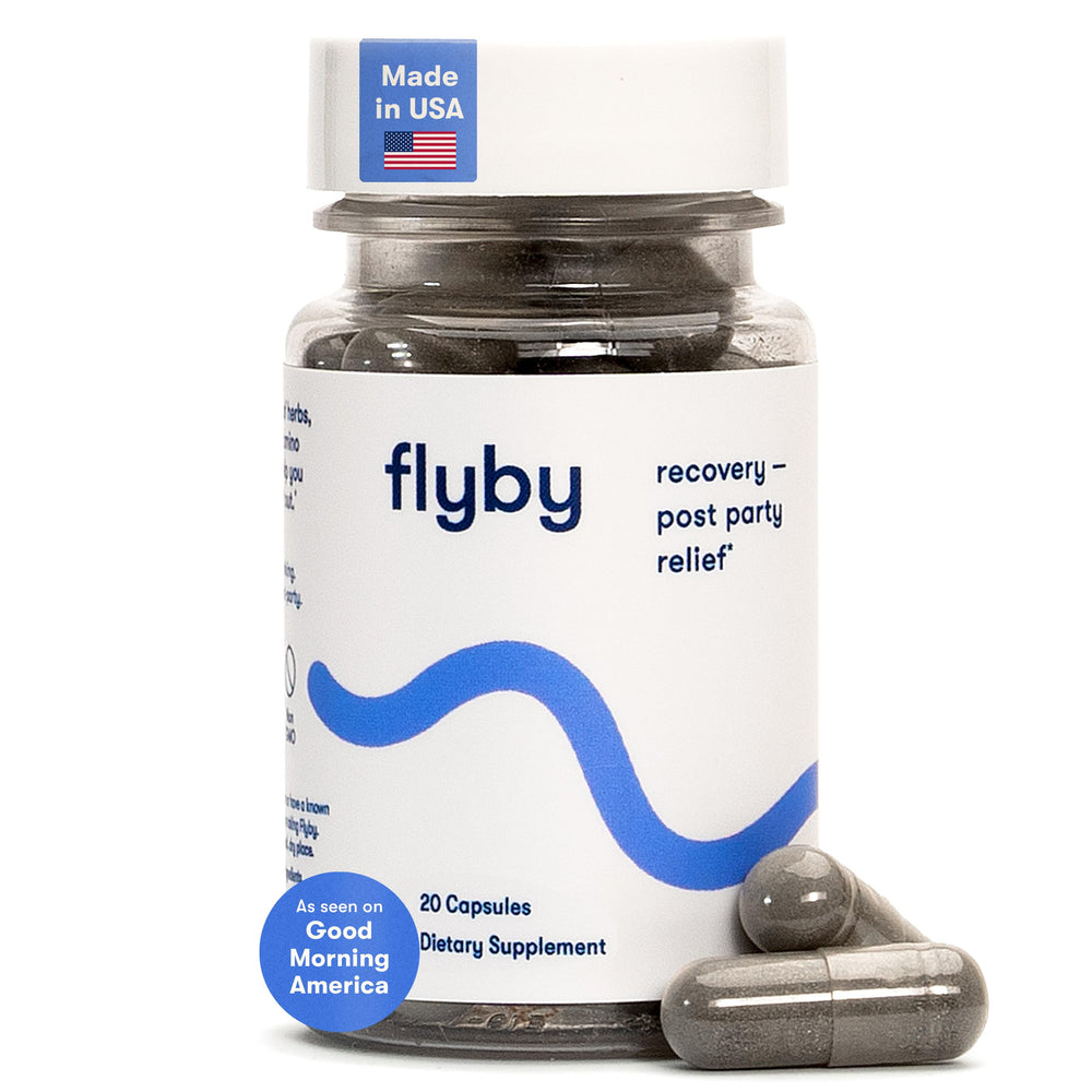 Flyby Recovery Supplement bottle – hero image