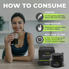 Serving idea for FlyFeel Shilajit Resin