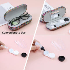 Soft interior lining protecting lenses