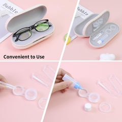 Soft interior lining protecting glasses and lenses