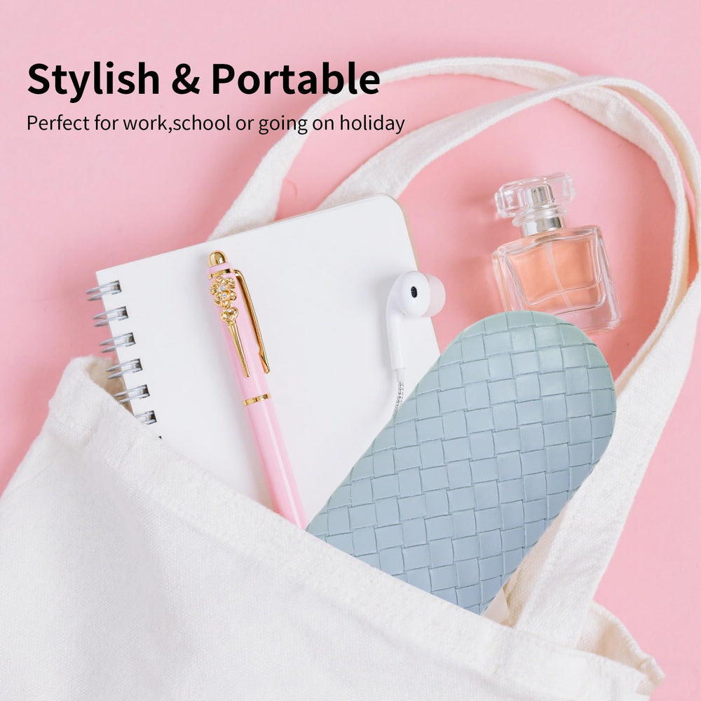 Sturdy double-sided PU leather hard shell for travel protection