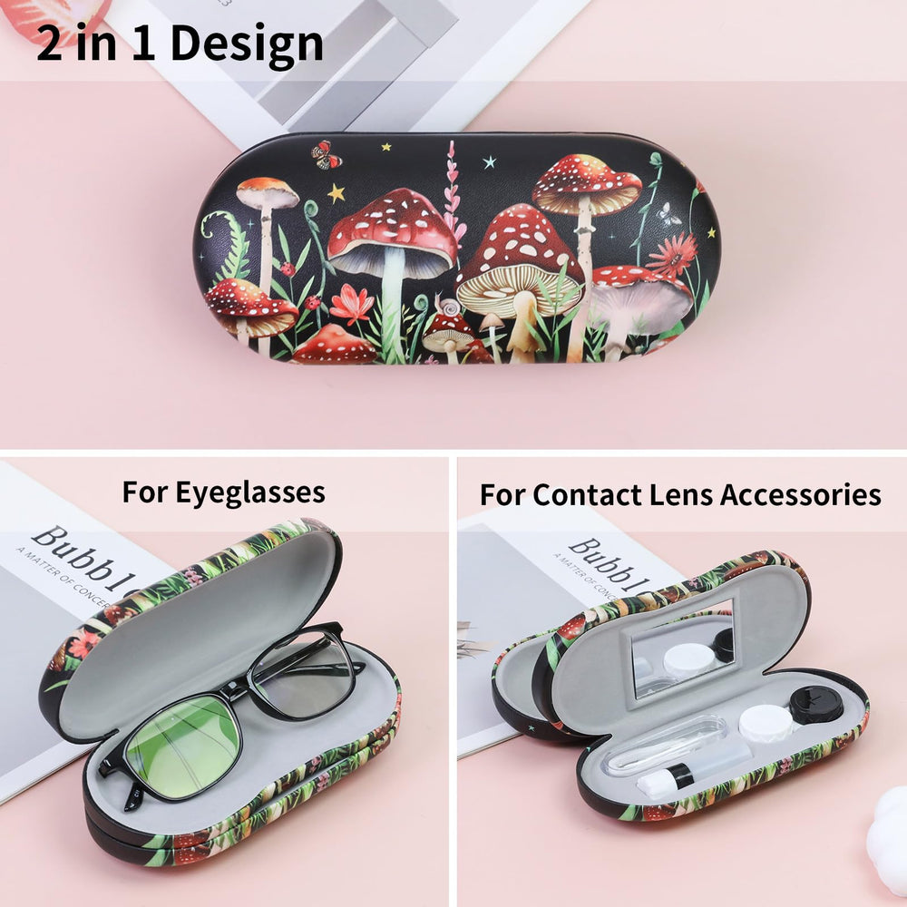 Built-in mirror inside the lid for easy contact lens handling