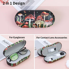 Built-in mirror inside the lid for easy contact lens handling