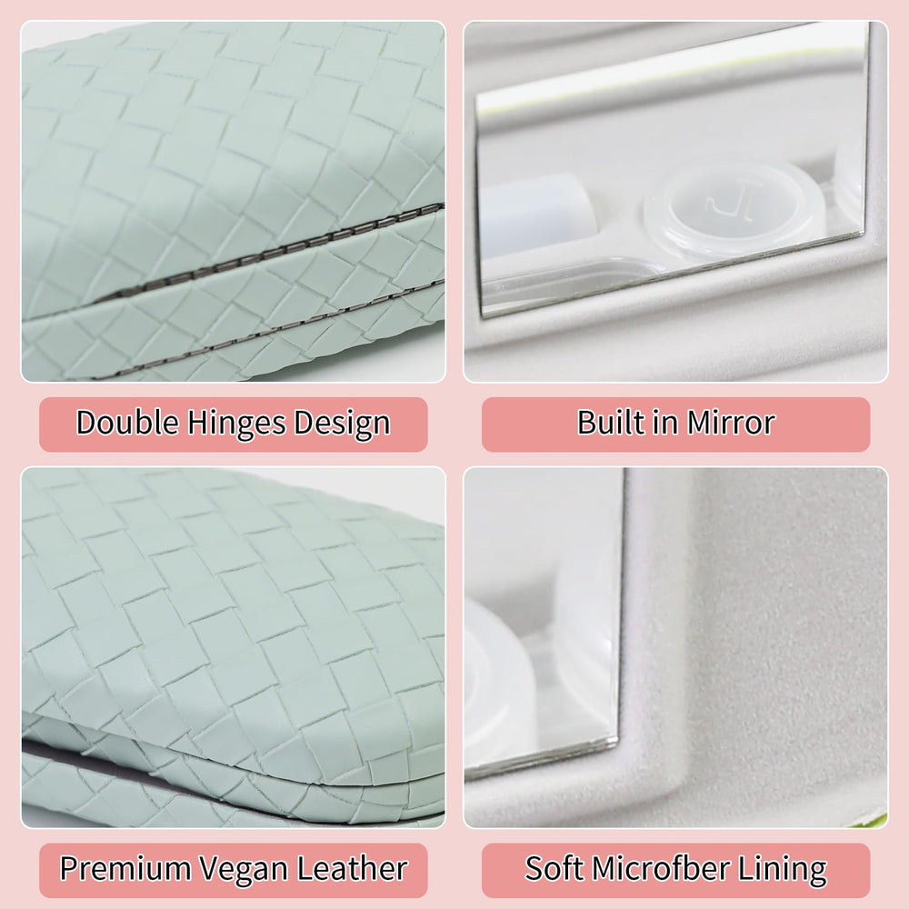 Compact travel-friendly design suitable for bags and backpacks